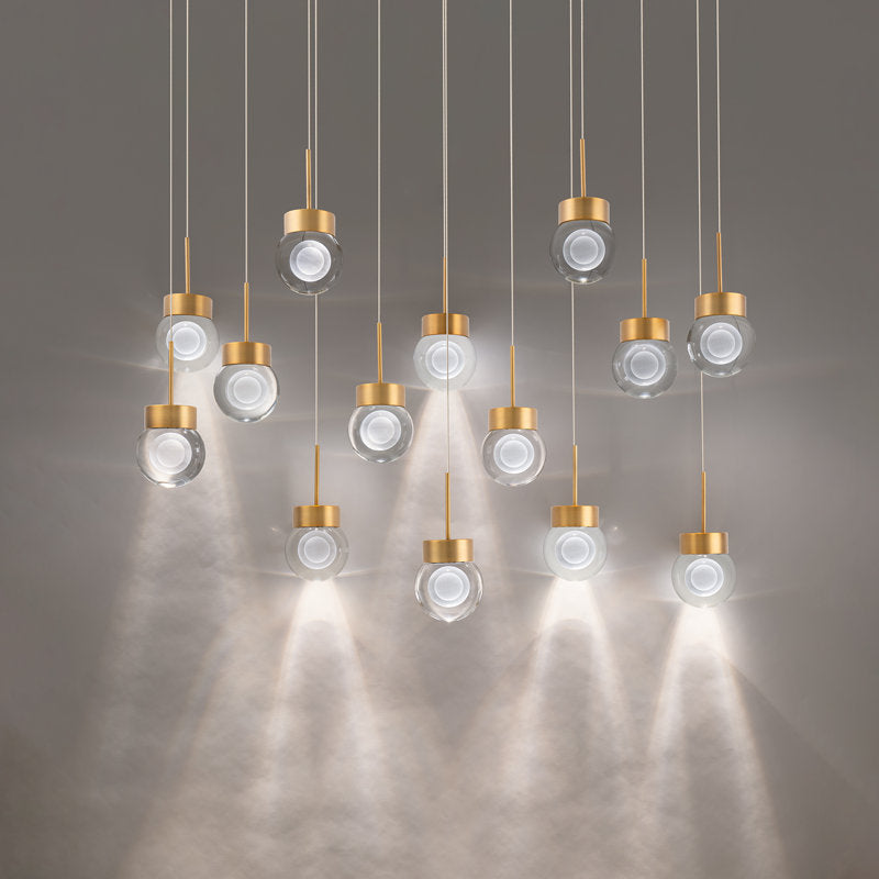 Double Bubble 14 - Light LED Pendant