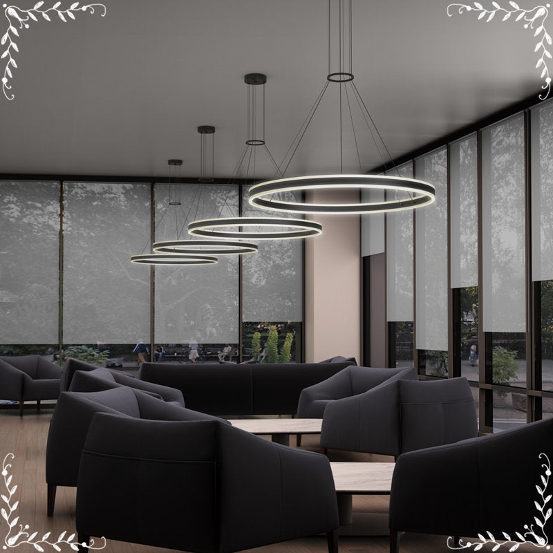 Double Corona 2 - Light LED Chandelier