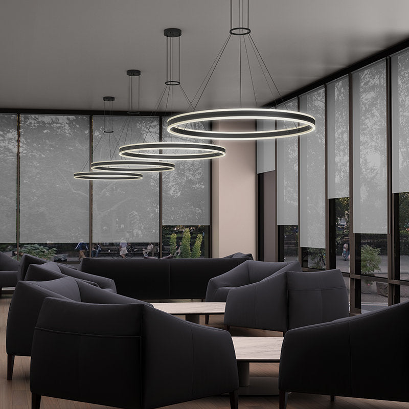 Double Corona 2 - Light LED Chandelier