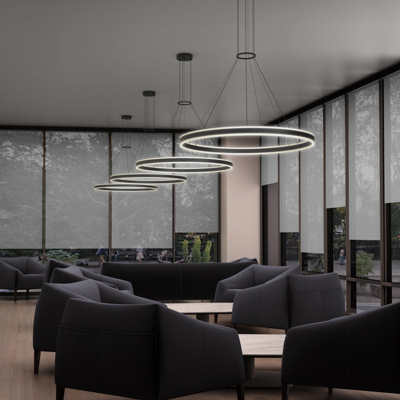 Double Corona 2 - Light LED Chandelier