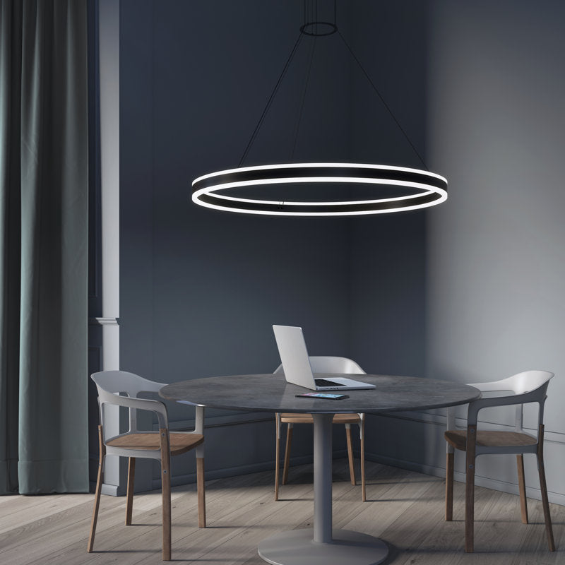Double Corona 2 - Light LED Chandelier