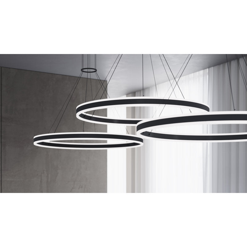 Double Corona 2 - Light LED Chandelier