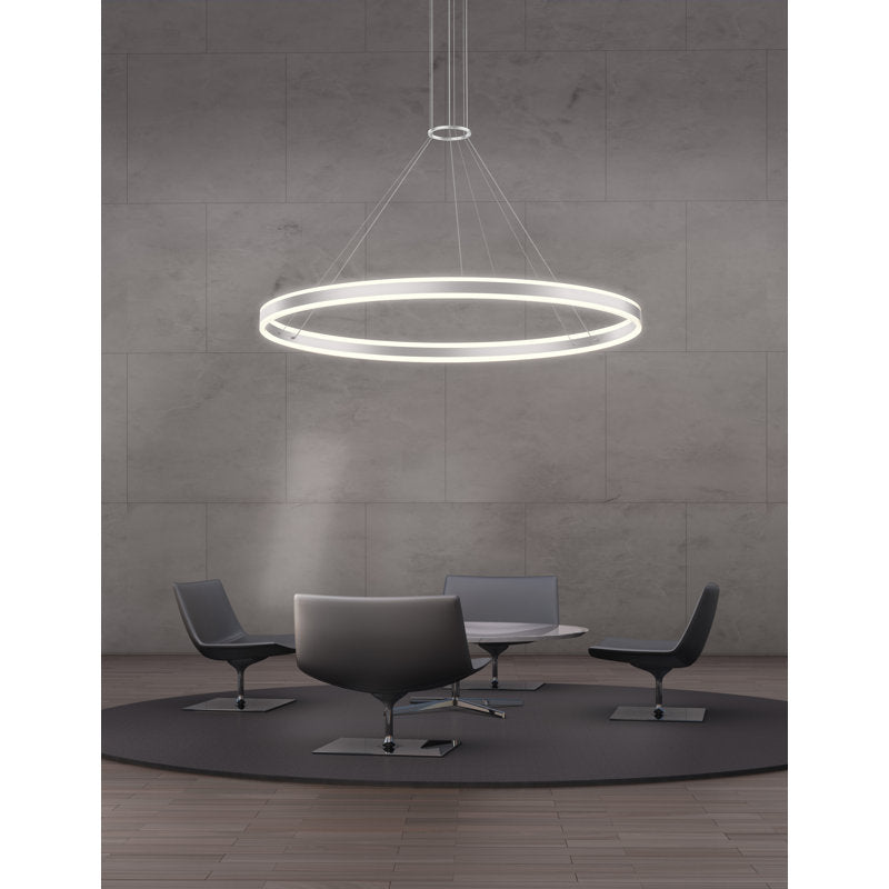 Double Corona 2 - Light LED Chandelier