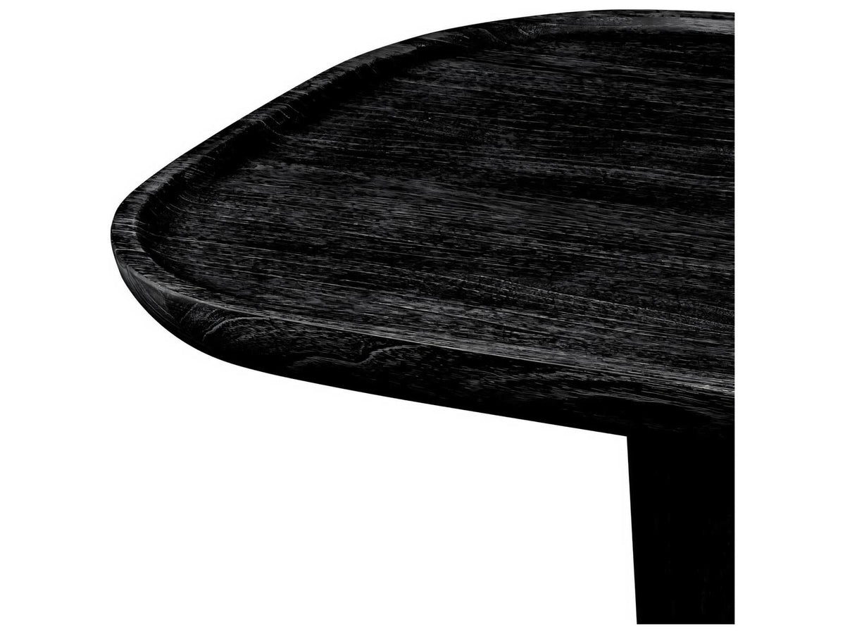 Rouault Rectangle Coffee Table in Charcoal Grey Veneer