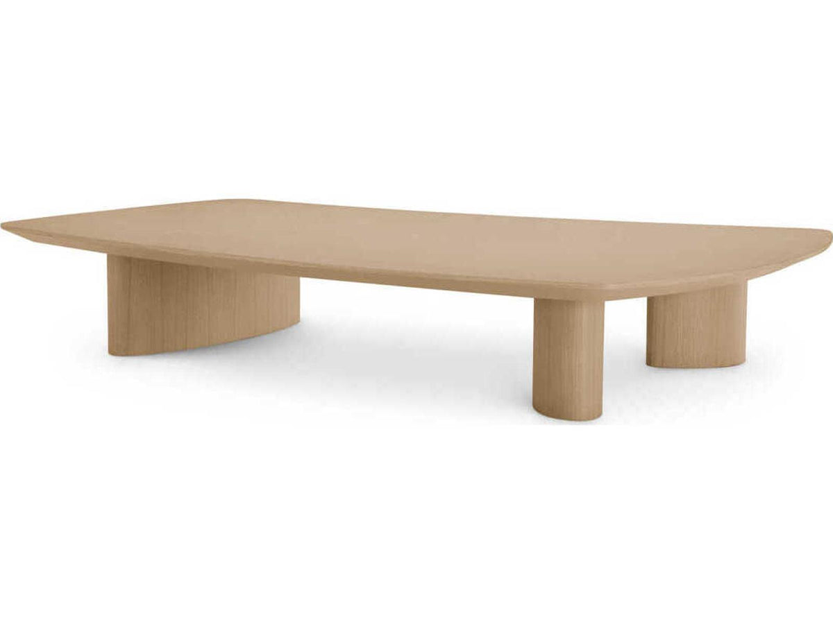 Bergman Rectangular Coffee Table in Natural Oak Veneer