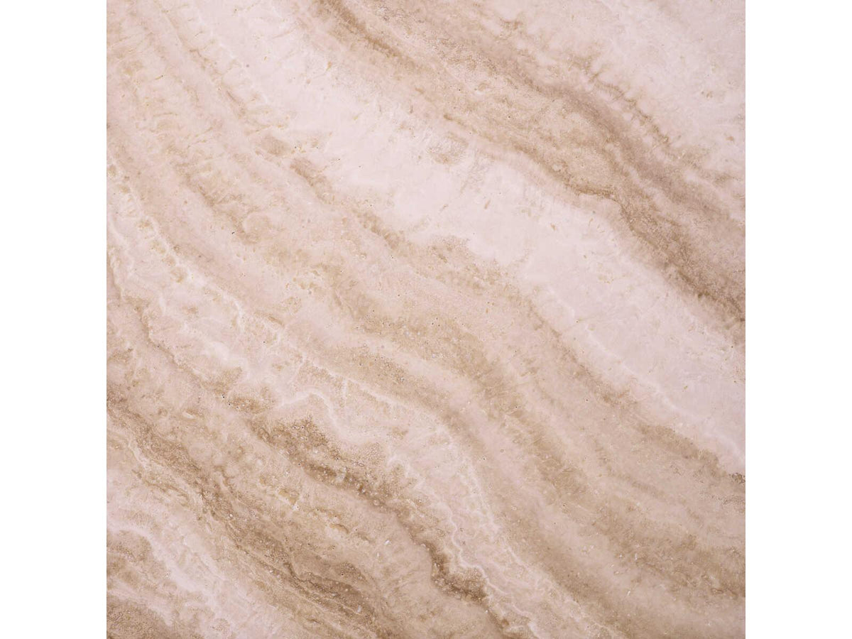 Florence Round Travertine Dining Table