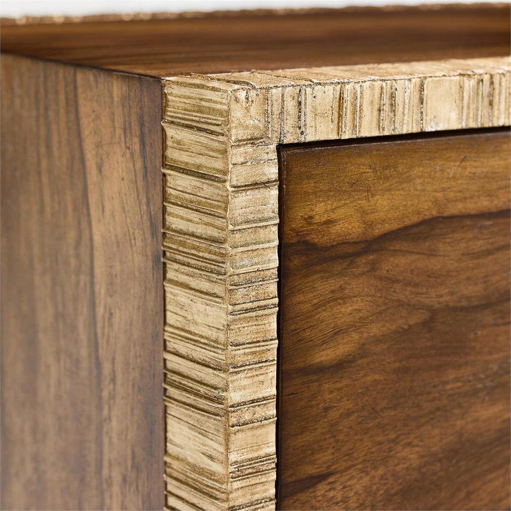 John Richard Korina Four-Door Credenza