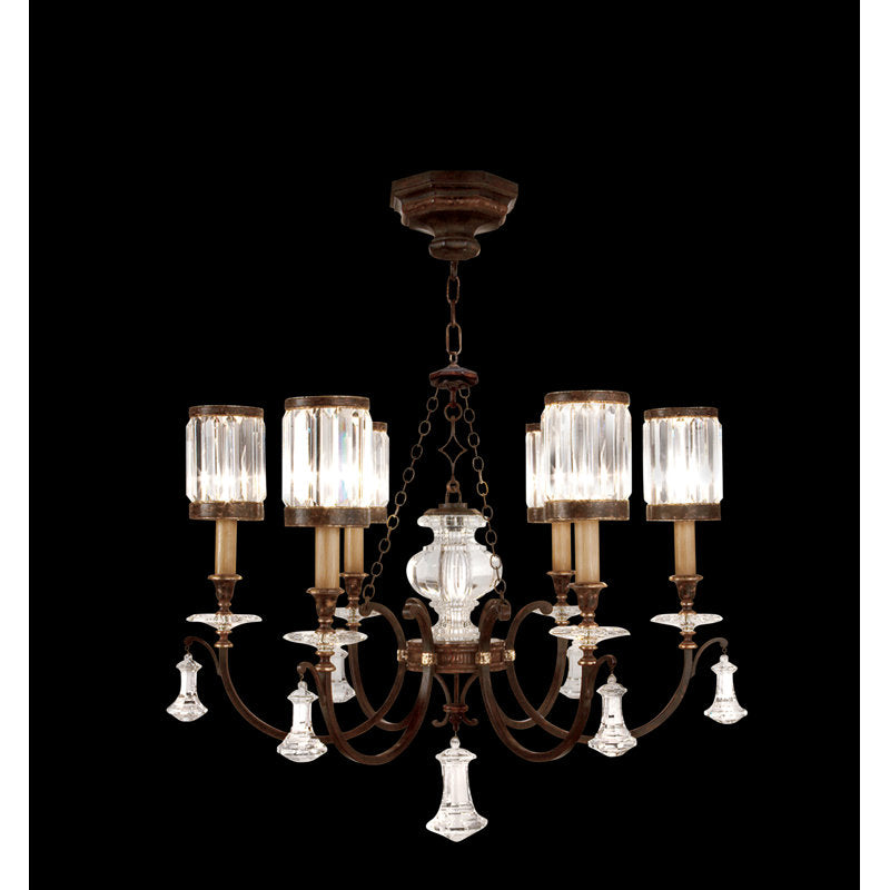 Eaton Place 6 - Light Glass Chandelier