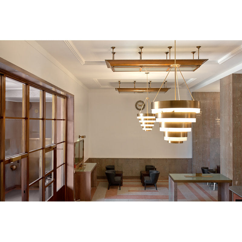 Echelon 4 - Light Unique / Statement Tiered Chandelier