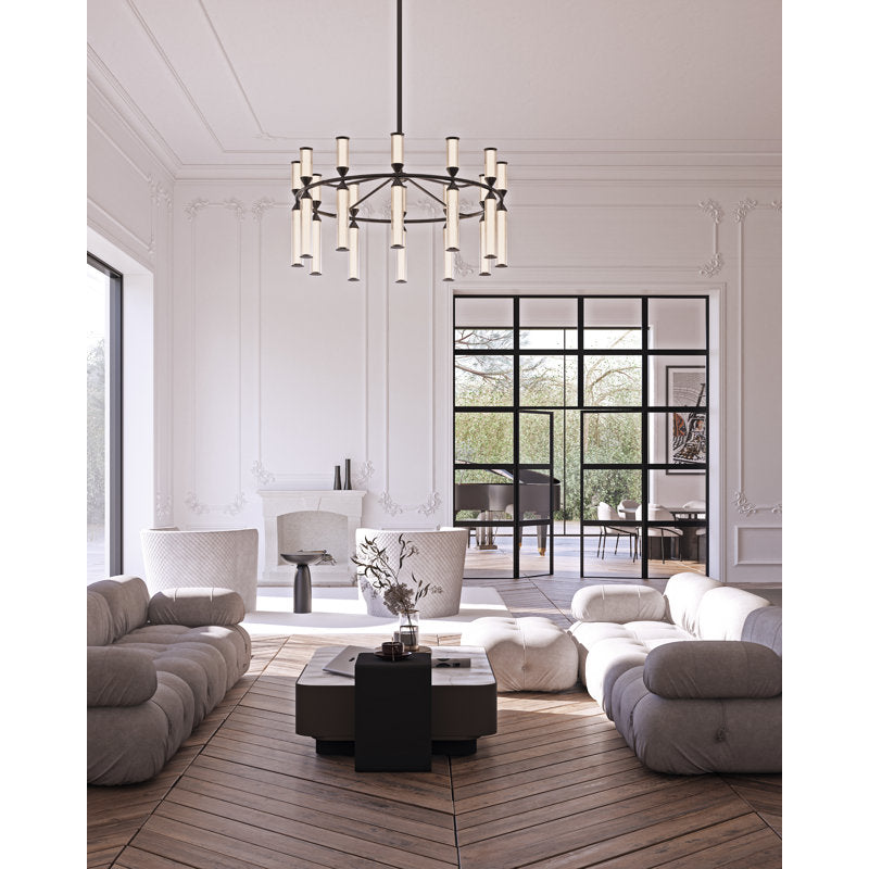 Edwin 24 - Light LED Chandelier
