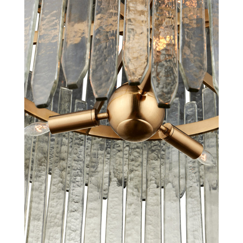 Electra 9 - Light Iron Chandelier