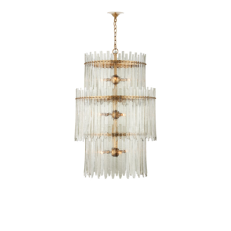 Electra 9 - Light Iron Chandelier