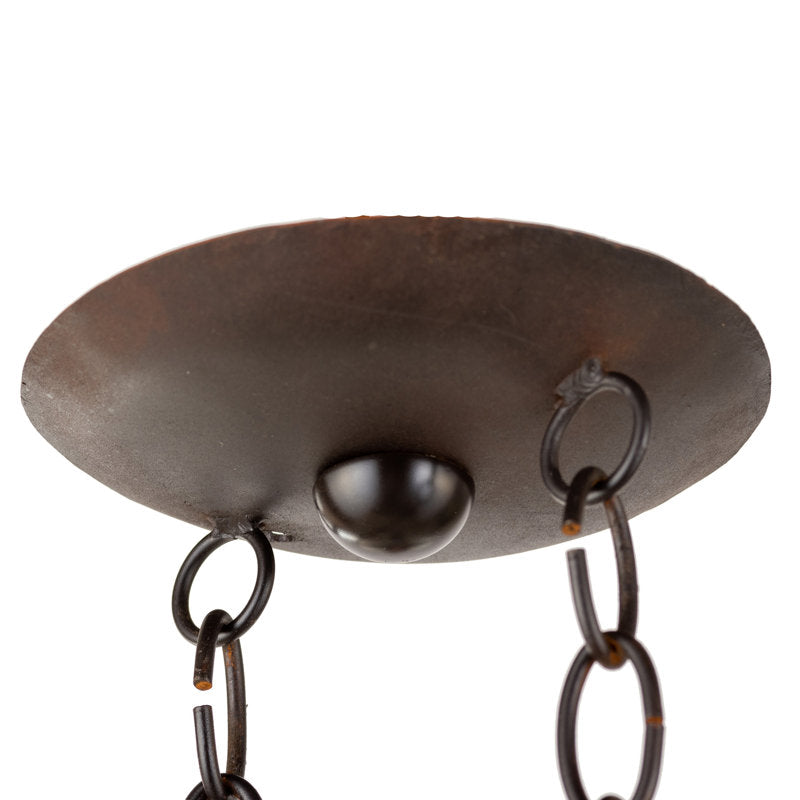 Elongated Round Bar Chandelier