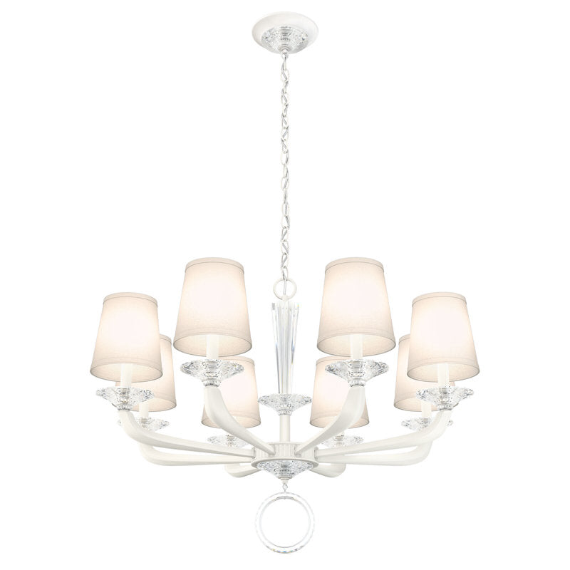 Emilea 8 - Light Glass Chandelier