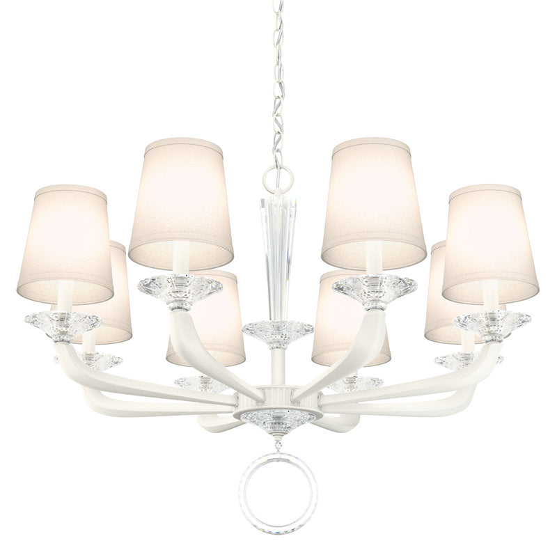 Emilea 8 - Light Glass Chandelier