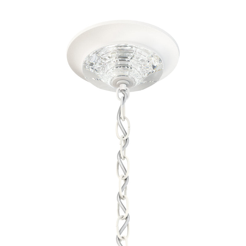 Emilea 8 - Light Glass Chandelier