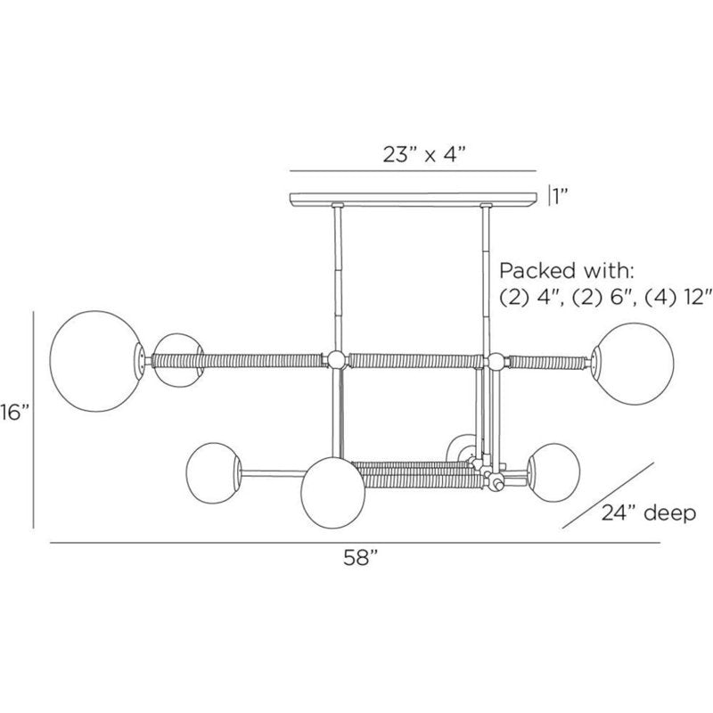 Erica Linear Chandelier