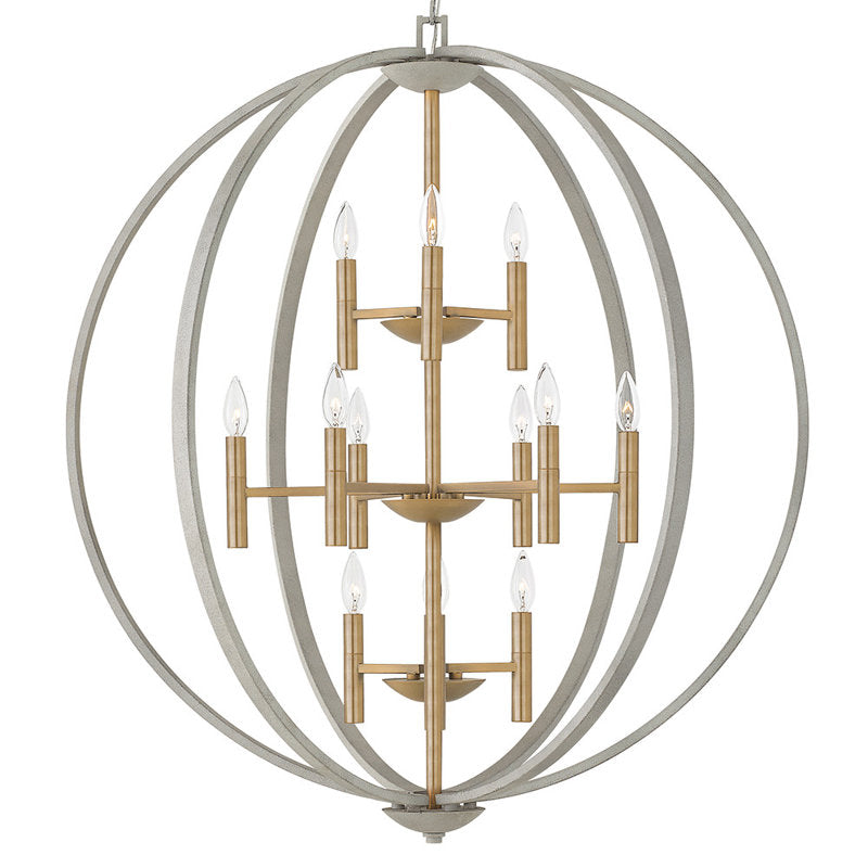 Euclid 12-Light Globe Pendant