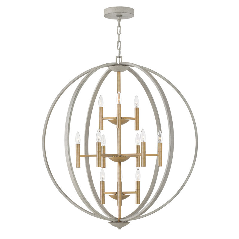 Euclid 12-Light Globe Pendant