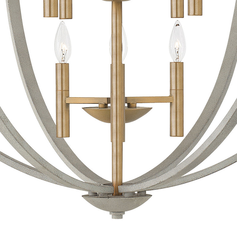 Euclid 12-Light Globe Pendant