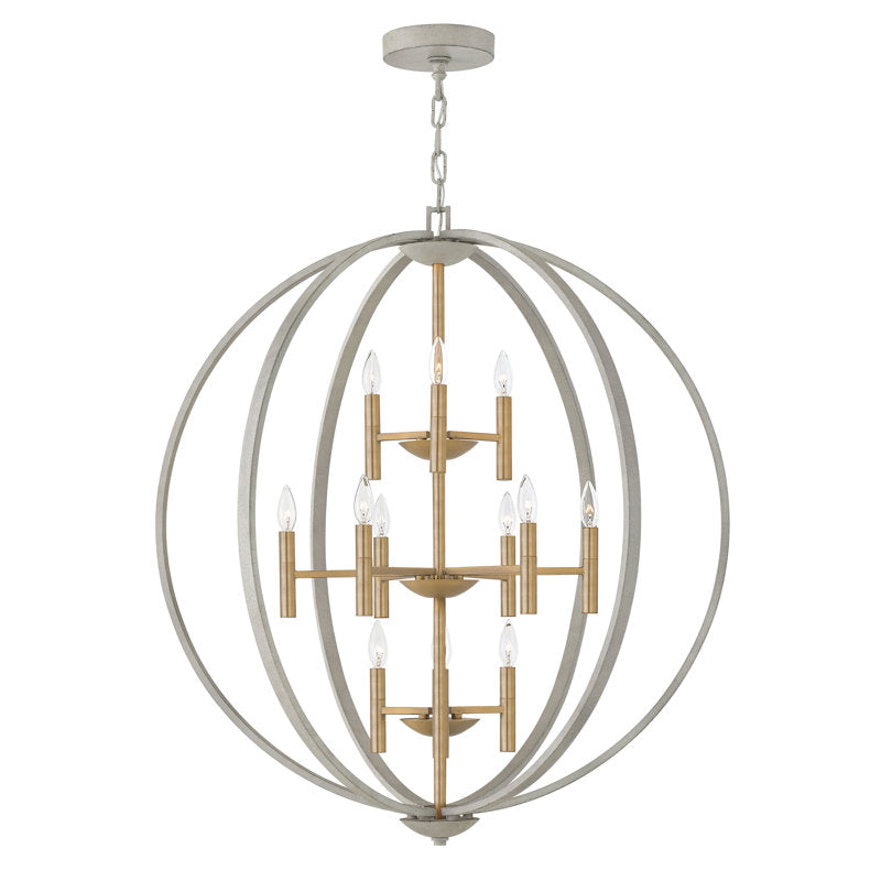 Euclid 12-Light Globe Pendant
