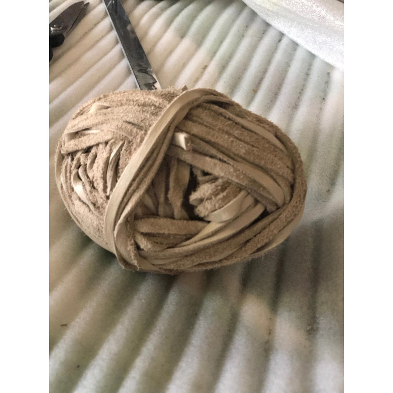 Extra Large Leather Pod Pendant Light