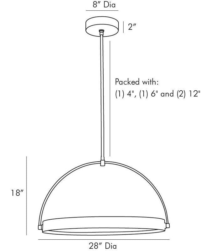 Fisk 1 - Light LED Pendant