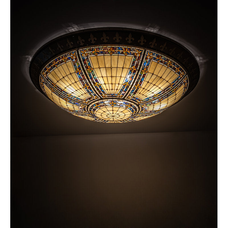 Fleur-de-lis 12 - Light Flush Mount