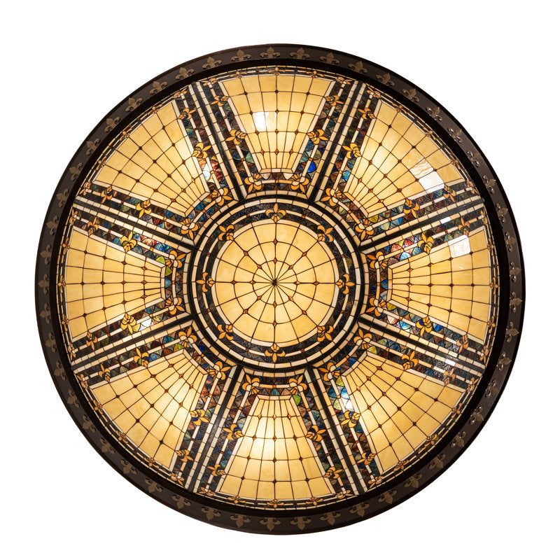 Fleur-de-lis 12 - Light Flush Mount