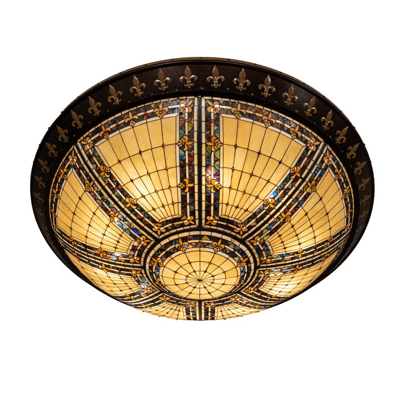 Fleur-de-lis 12 - Light Flush Mount
