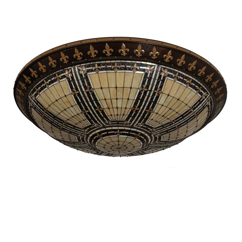 Fleur-de-lis 12 - Light Flush Mount
