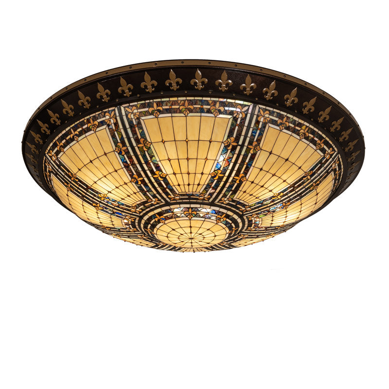 Fleur-de-lis 12 - Light Flush Mount