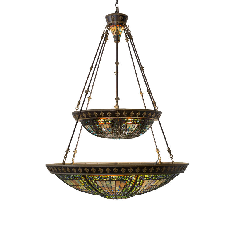 Fleur-de-lis 14 - Light Chandelier