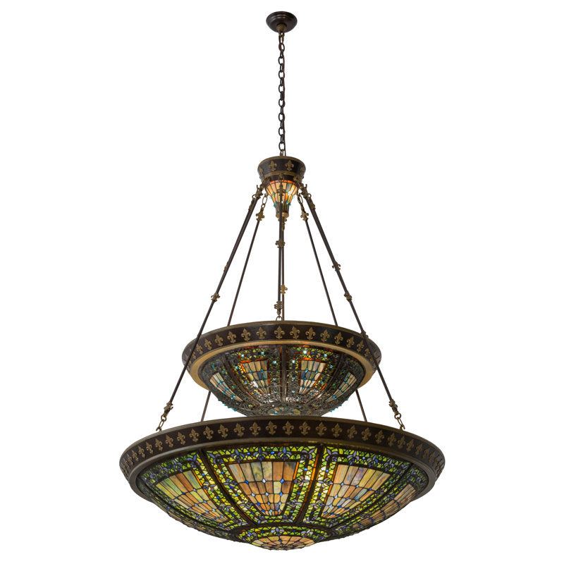 Fleur-de-lis 14 - Light Chandelier