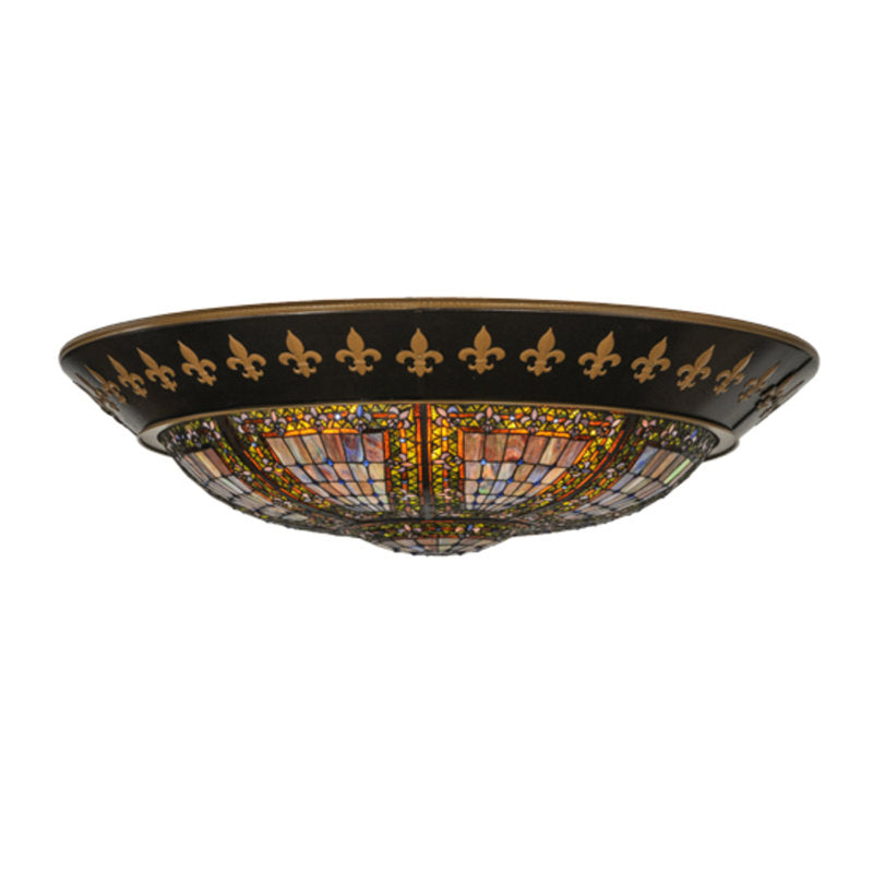 Fleur-de-lis 8 - Light Flush Mount