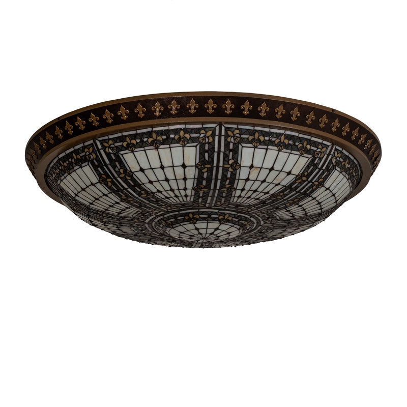 Fleur-de-lis 8 - Light Flush Mount