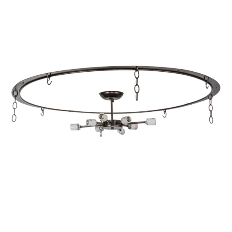 Fleur-de-lis 8 - Light Flush Mount