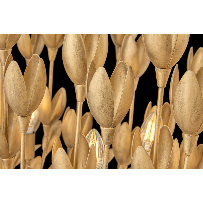 Flora Six-Light Multi-Tier Handmade Chandelier by Lisa McDennon
