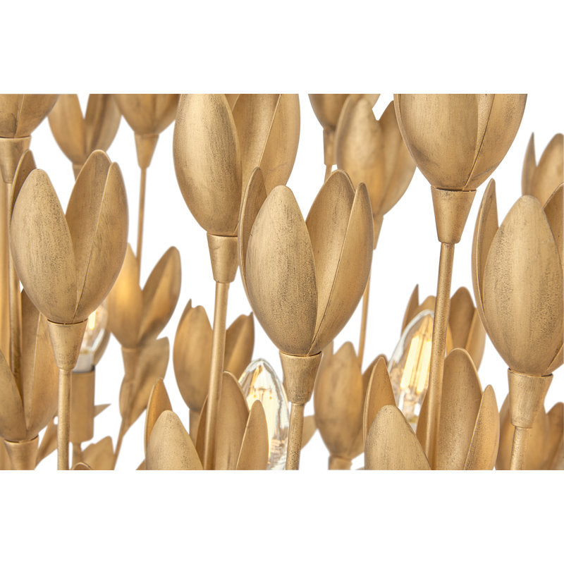 Flora Six-Light Multi-Tier Handmade Chandelier by Lisa McDennon