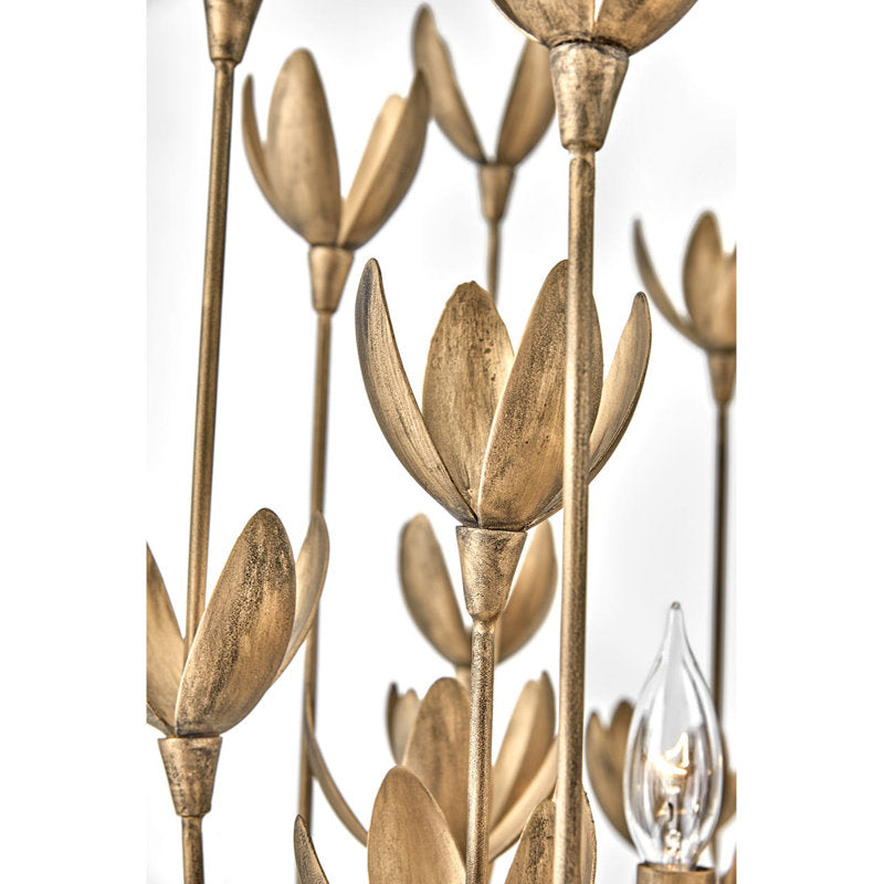 Flora Six-Light Multi-Tier Handmade Chandelier by Lisa McDennon