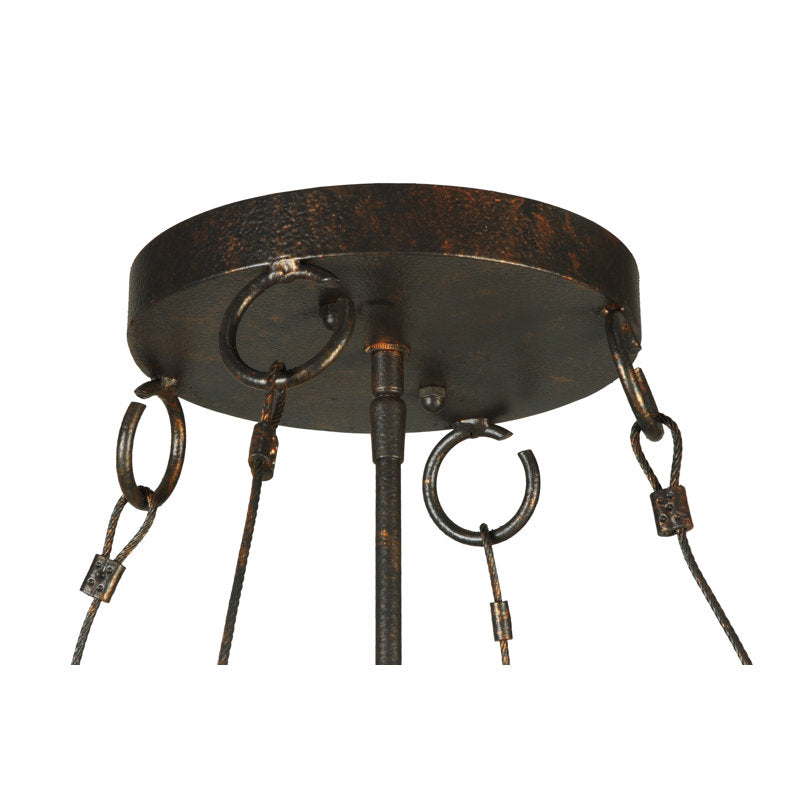 Flowing Cross 6 - Light Chandelier