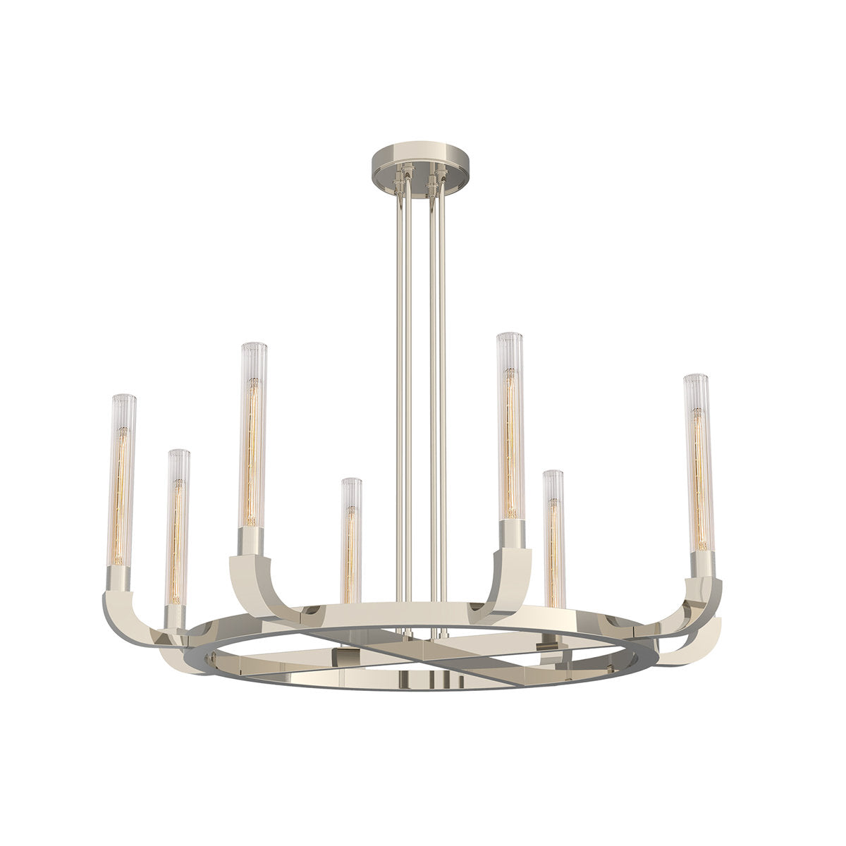 Flute 8 - Light Chandelier