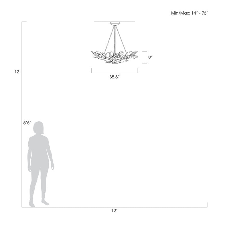 Foret 6 - Light Pendant