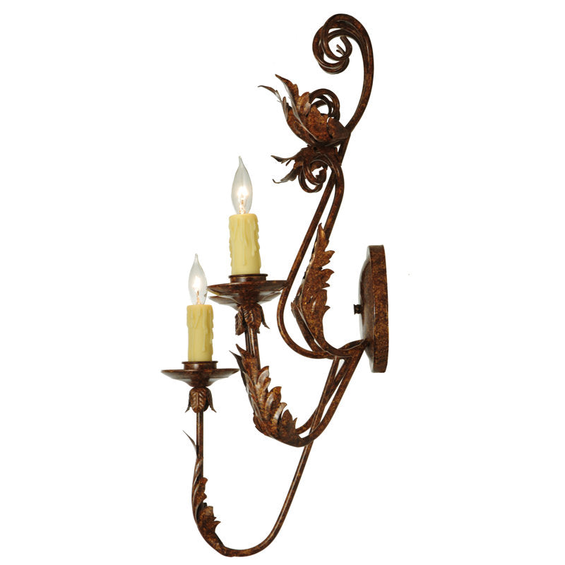 French Elegance 3 - Light Candle Wall Light