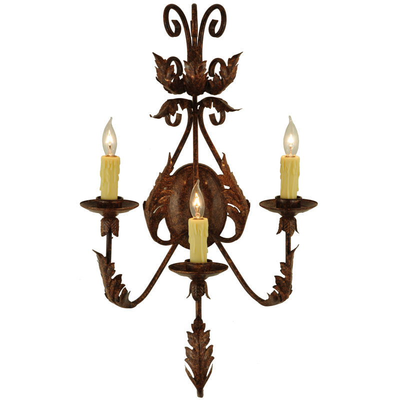French Elegance 3 - Light Candle Wall Light