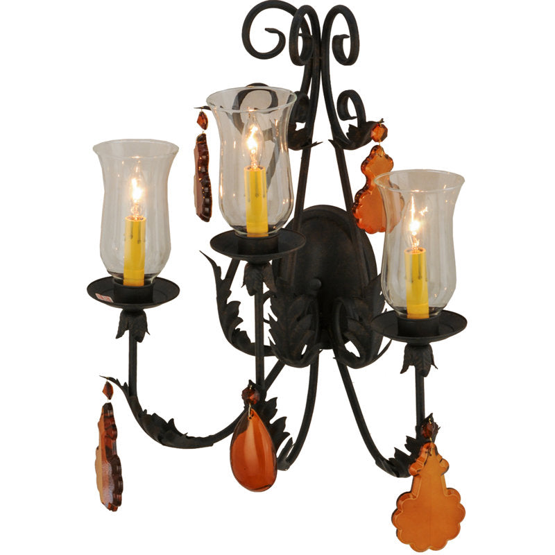 French Elegance 3 - Light Candle Wall Light