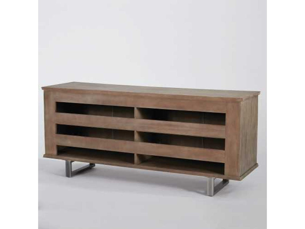 71" Acacia Wood Sideboard