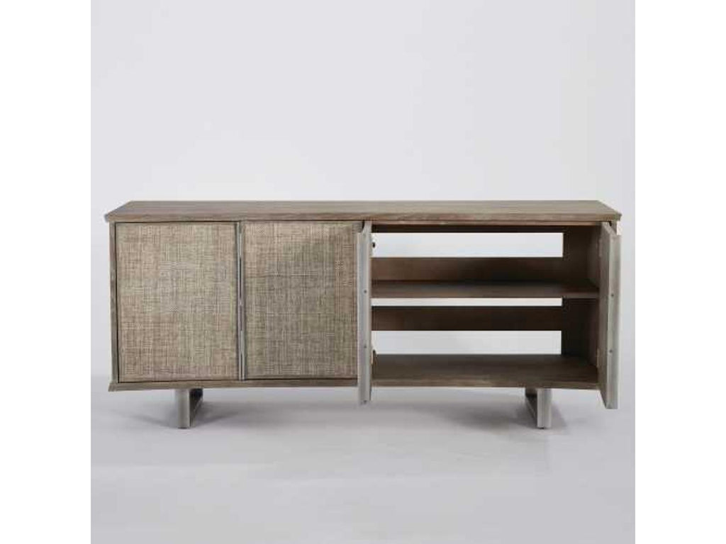 71" Acacia Wood Sideboard