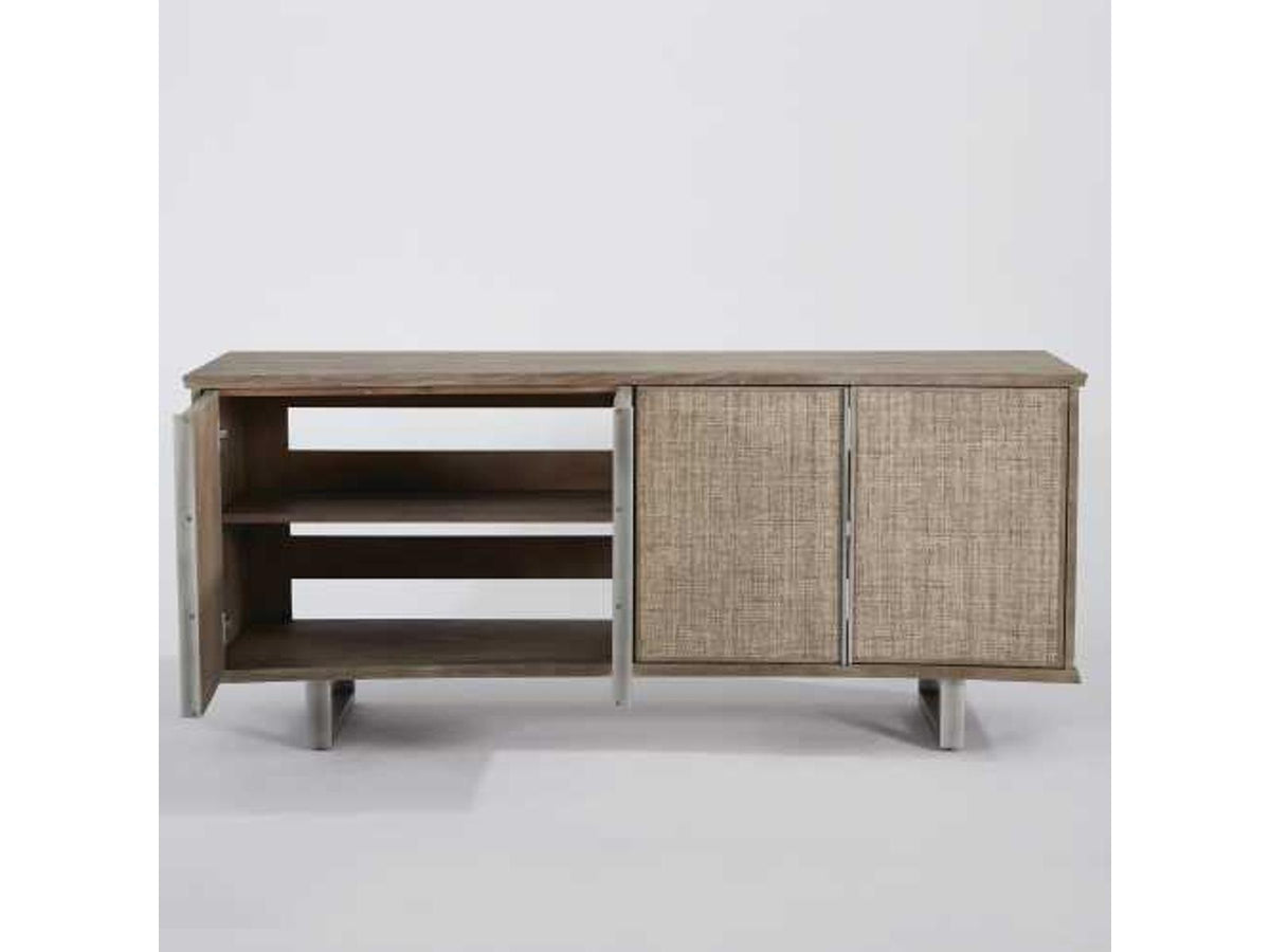71" Acacia Wood Sideboard
