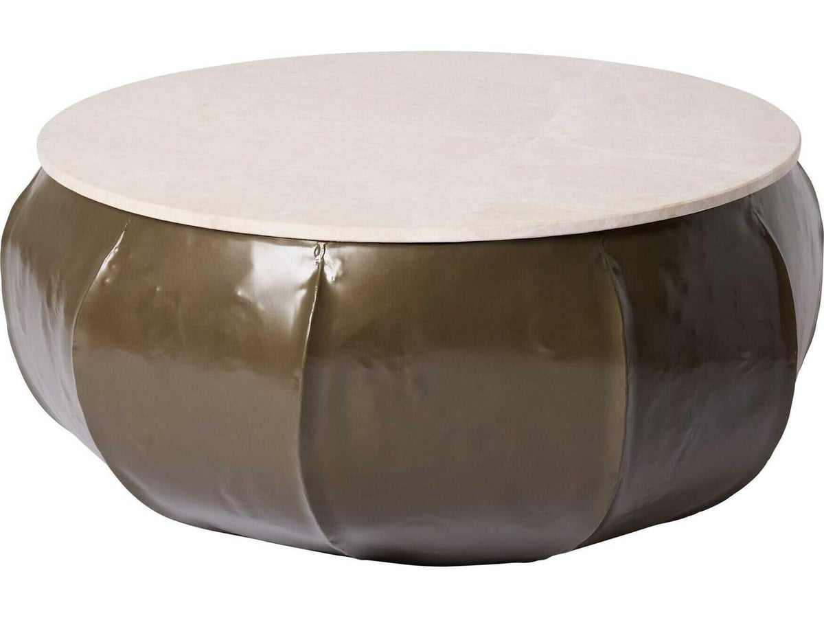 Cactus Round Marble Coffee Table